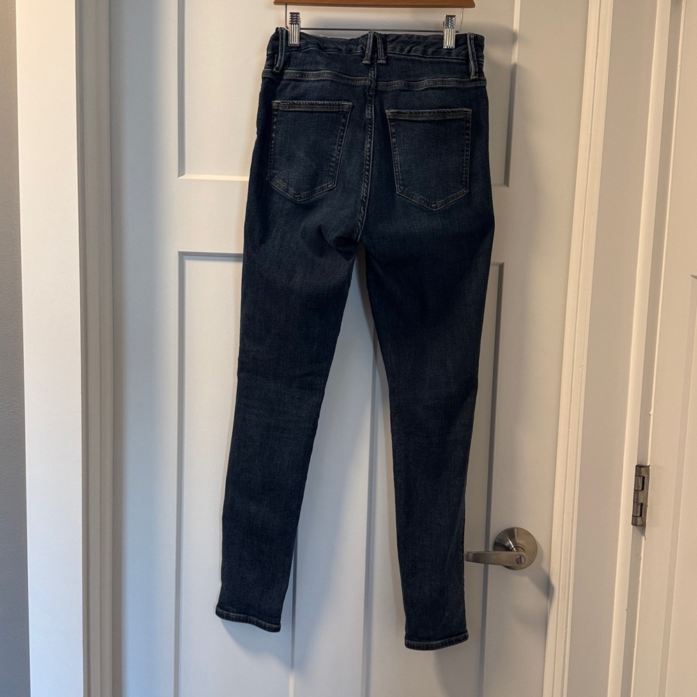 Good American Dark Blue Skinny Jeans - Picture 4 of 6
